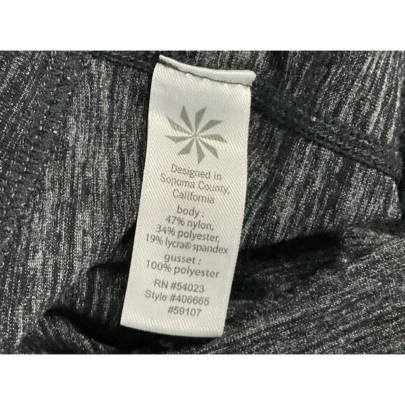 Athleta Womens Quest Caturanga Tight Workout Leggings Dark Gray Black Heather Sm - Picture 12 of 12